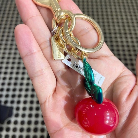 Coach x Observed By Us Radish resin Bag charm #CU309 - Picture 3 of 5